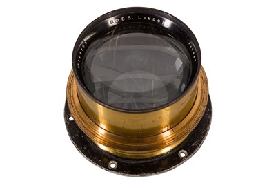 Lot 14 - A Ross London 53cm 21" f/4.5 Xpres Brass Lens