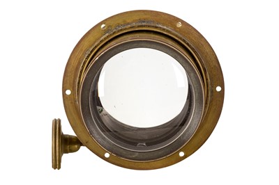 Lot 12 - A Voigtlander & Sohn Petzval Brass Lens