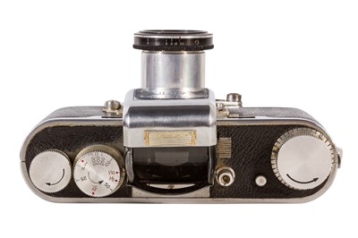 Lot 192 - A Pignons Alpa Reflex I SLR Rangefinder with 5cm f/2.8 Old Delft Alfinon Lens