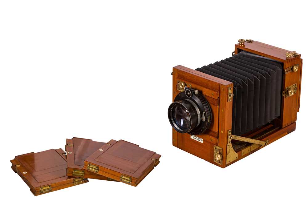 Lot 21 - A Gandolfi 5x4 Tailboard Camera