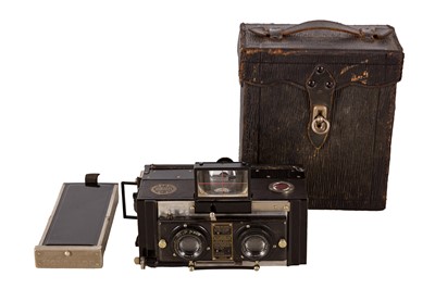 Lot 28 - A Jeanneret & Co. Le Monobloc Stereoscopic/Panoramic Camera