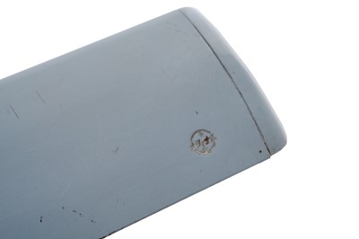 Lot 36 - A MACHINE AGE TANKER FLUORESCENT DESK LAMP