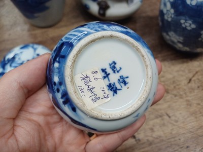 Lot 24 - A GROUP OF CHINESE BLUE AND WHITE PORCELAIN