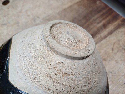 Lot 135 - A CHINESE BLACK AND RUSSET-GLAZED BOWL