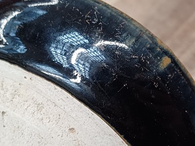 Lot 135 - A CHINESE BLACK AND RUSSET-GLAZED BOWL