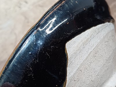 Lot 135 - A CHINESE BLACK AND RUSSET-GLAZED BOWL