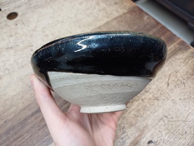 Lot 135 - A CHINESE BLACK AND RUSSET-GLAZED BOWL