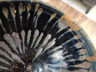 Lot 135 - A CHINESE BLACK AND RUSSET-GLAZED BOWL