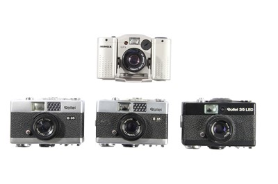 Lot 92 - Minox GT-S & Rollei 35 Cameras.