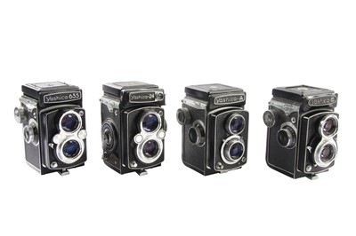 Lot 230 - Four Yashica TLR Cameras.