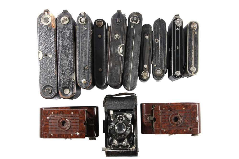 Lot 432 - Agfa Nitus & Other Large Folding Cameras.