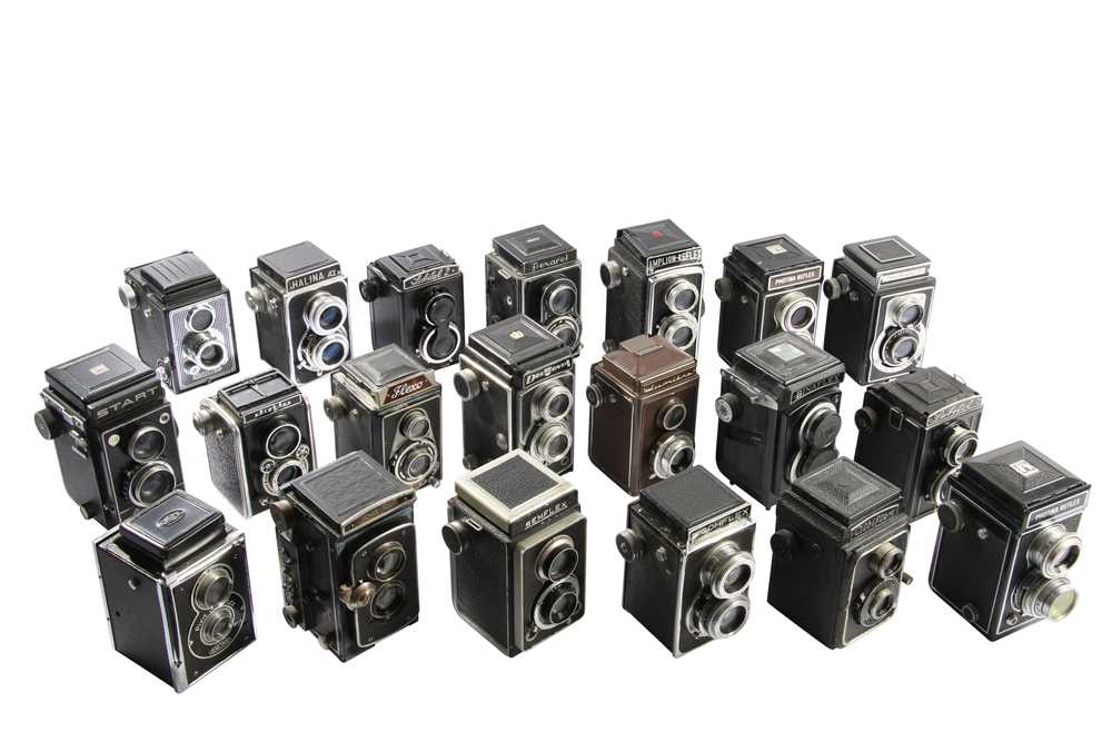 Lot 233 - Twenty TLR Cameras.