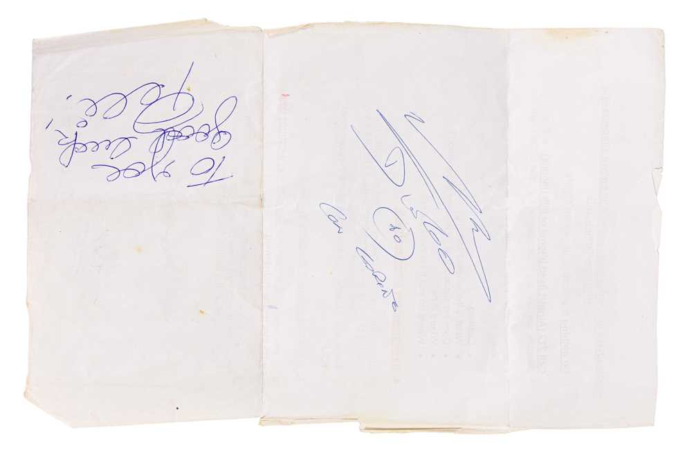 Lot 555 - Football Legends.- Pele & Maradona