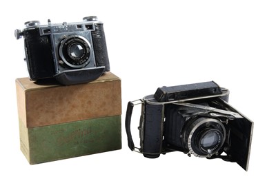 Lot 455 - Two Certo Strut Folding Cameras.