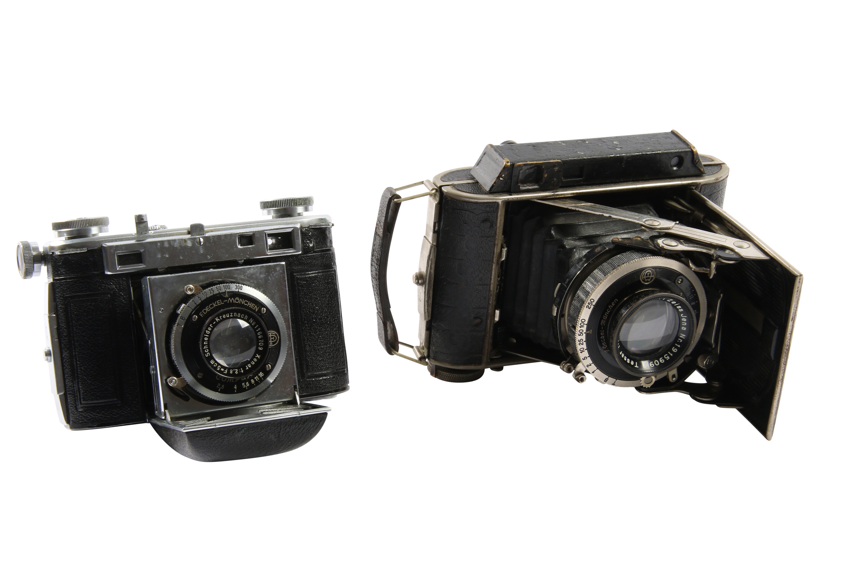 Lot 455 - Two Certo Strut Folding Cameras.