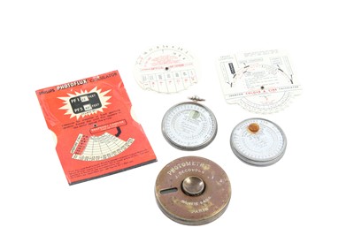 Lot 368 - J. Decoudun Photometre & Other Exposure Meters.