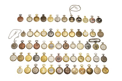 Lot 89 - A LARGE GROUP OF MODERN COLLECTORS POCKET WATCHES