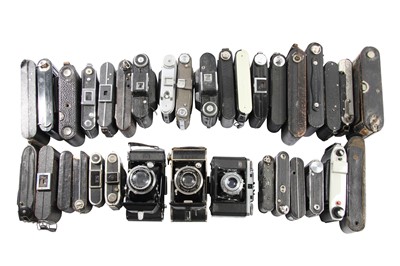 Lot 434 - A Selection of Folding Cameras.