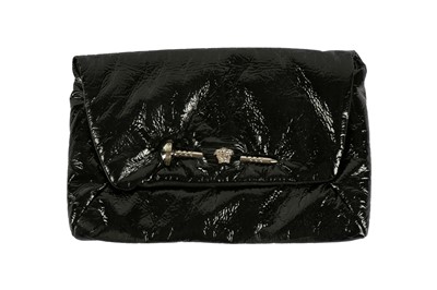 Lot 75 - Versace Black Medusa Screw Chain Shoulder Bag