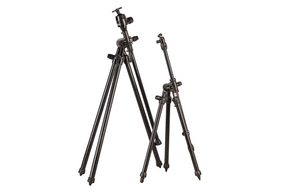 Lot 361 - A Pair of Heavy Duty Tripods, Benbo 2 & Uniloc.