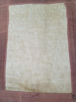 Lot 198 - A TIBETAN PAINTED THANGKA OF AMITAYUS