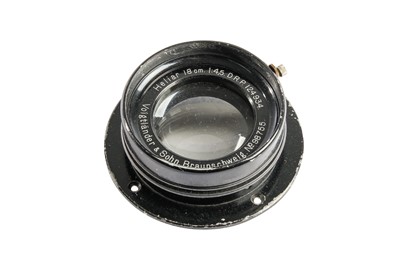 Lot 310 - A Voigtlander & Sohn 18cm f4.5 Heliar Lens.