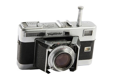 Lot 485 - A Voigtlander Vitessa Rangefinder Camera With 50mm f2 Ultron Lens.