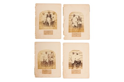 Lot 34 - PEOPLE OF INDIA, 1868-1875