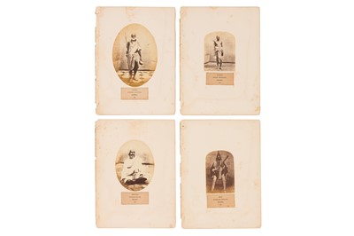 Lot 34 - PEOPLE OF INDIA, 1868-1875