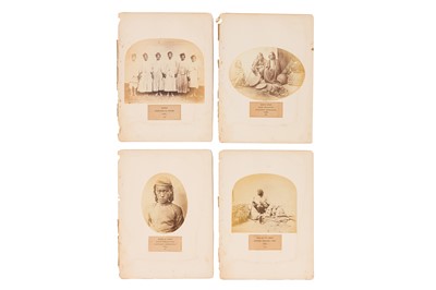 Lot 34 - PEOPLE OF INDIA, 1868-1875