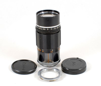 Lot 175 - Canon L39 Screw Mount 135mm f3.5 Lens.