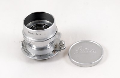 Lot 177 - Leica L39 5cm Elmar Screw Mount Lens.