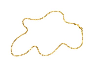 Lot 153 - A CHAIN NECKLACE
