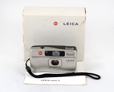 Lot 165 - Leica Mini 3 Compact Film Camera.