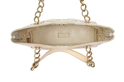 Lot 159 - Chanel Beige CC Perforated Tote Bag