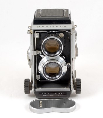 Lot 222 - Mamiya C3 Professional TLR Camera. #238916 With 80mm f2.8 Sekor Lens