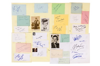 Lot 37 - Autograph Collection.- Actors & Entertainers