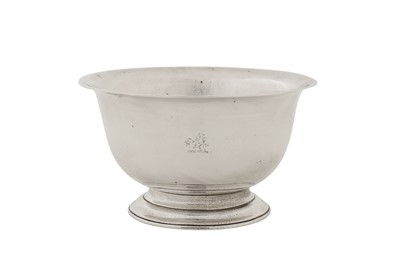 Lot 438 - A George III sterling silver slops or waste bowl, London 1775 by Charles Wright