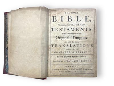 Lot 13 - Bibles [English]