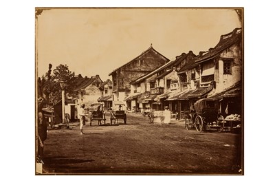 Lot 106 - CHINESE CAMP AT BATAVIA, c.1870