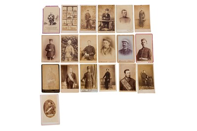 Lot 25 - MEN IN UNIFORM, c.1860s-1890s