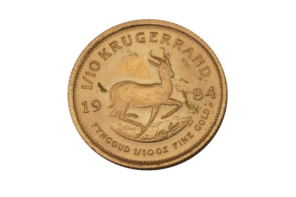 Lot 82 - 1/10 OZ 1984 KRUGERRAND COIN