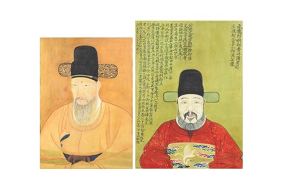 Lot 385 - TWO KOREAN PAINTINGS