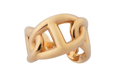 Lot 193 - HERMES Ι 'CHAINE D'ANCRE' RING