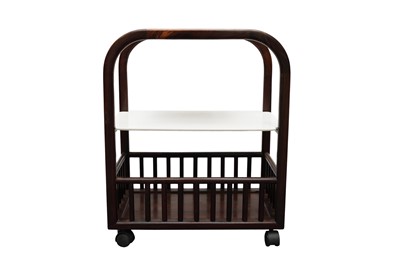 Lot 249 - A CHINESE WOOD LOW TROLLEY