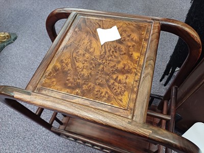 Lot 249 - A CHINESE WOOD LOW TROLLEY