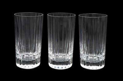 Lot 590 - A SET OF BACCARAT HARMONIE GLASSES