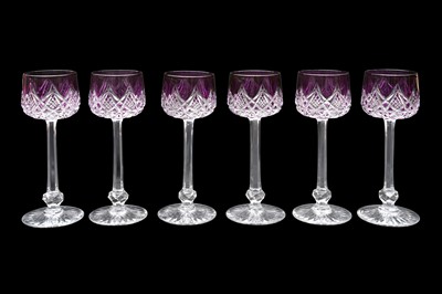 Lot 591 - A GROUP OF BACCARAT GLASSES