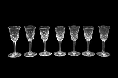 Lot 589 - A GROUP OF BACCARAT CORDIAL GLASSES