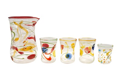 Lot 614 - A GROUP OF MASSIMO LUNARDON GLASSWARE